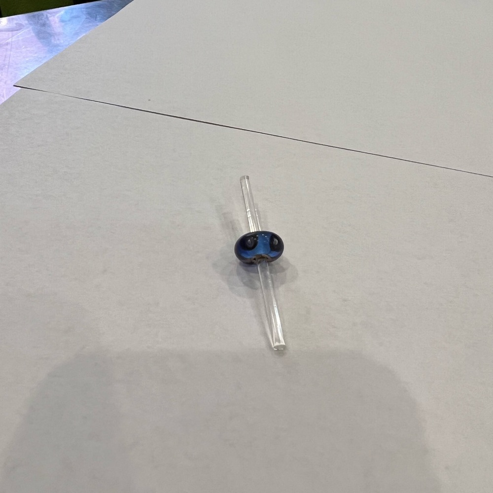 Trollbeads Clear Blue Bubble Bead - image 2